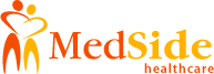 medside logo white